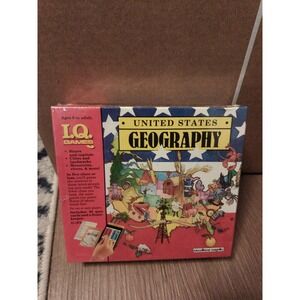 Educational Insights IQ Games United States Geography States/Capital Game NEW